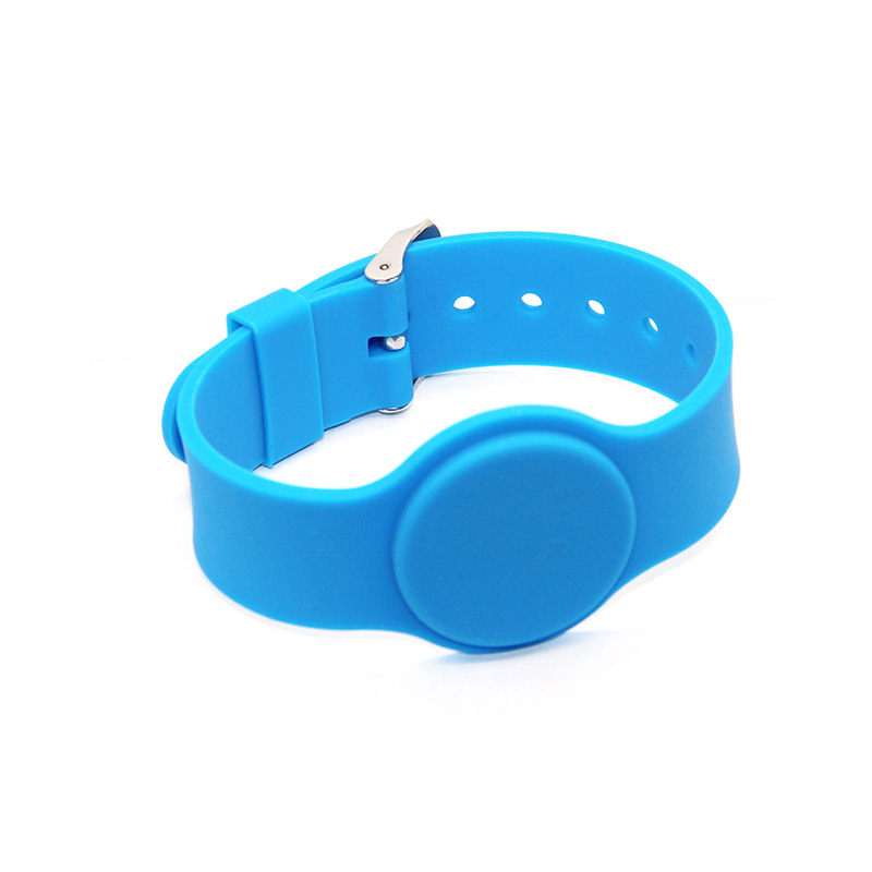 RFID游樂場硅膠腕帶定制廠家NFC智能硅膠手環工廠
